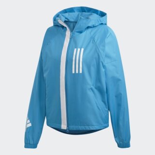 FLEECE-LINED WND JACKE, Blau, Grösse M