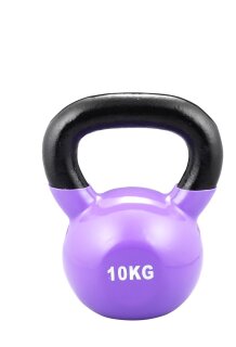 Kettlebell  Vinyl 10 kg (violett)