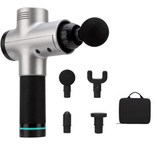 Massage-Gun Silber