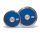 Wettkampfdiskus Blau 0.75 kg