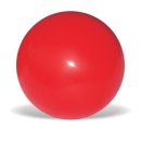 Wurfball Kunststoff  80g, 65mm, rot