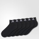 Adidas Socken Kurz Schwarz 6er Pack 43 - 46