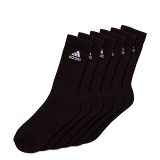 Adidas Socken 6er Pack Schwarz 43 - 46