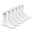 Adidas Socken 6er Pack Schwarz 43 - 46