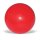 Wurfball Kunststoff mit Rillen 150g (ohne Rillen), 65mm, rot