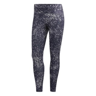 Adidas tight women trace blue/ acro green M